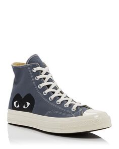 Высокие кеды Chuck Taylor унисекс из коллаборации с Converse Comme des Garçons, цвет Gray