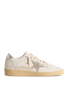 Женские низкие кеды Ball Star Golden Goose, цвет White