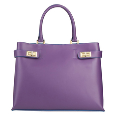 Сумка-шоппер Laura Di Maggio Large, фиолетовый