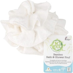 Бамбуковый пуф для ванны и душа, белый, один размер, So Eco