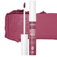 Устойчивая к переносу губная помада Kiss-Proof 04 Rose Bouquet, Andreia Professional