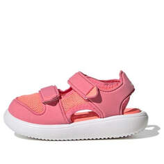 Сандалии (TD) Adidas Comfort Casual Sports Sandals Pink, розовый