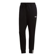 Спортивные штаны (WMNS) adidas originals Athleisure Casual Sports Bundle Feet Long Pants/Trousers Black, черный