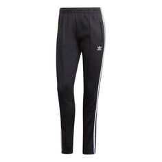 Спортивные штаны (WMNS) adidas originals Sst Pants Pb Slim Fit Athletics Training Sports Pants Black, черный