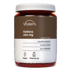 Vitaler&apos;s, Кофеин 200 мг - 120 таблеток Vitalers