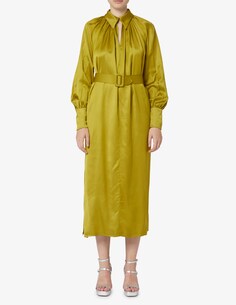 Платье макси New York с длинными рукавами LAVI Couture, золотой