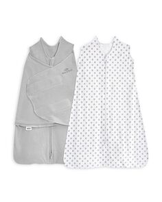 HALO Unisex SleepSack Органический подарочный набор для пеленания и переносного одеяла, 2 предмета — для малышей HALO Sleep, цвет White