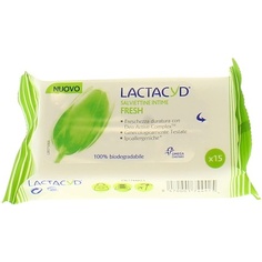 Салфетки для интимной свежести 15 шт., Lactacyd