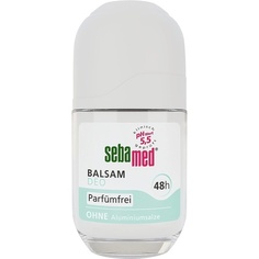 Шариковый парфюм-дезодорант-бальзам с защитой от запаха тела на 48 часов, 50 мл, Sebamed