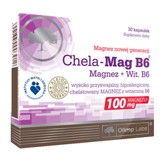 Магний в капсулах Olimp Chela-Mag B6, 30 шт ОЛИМП