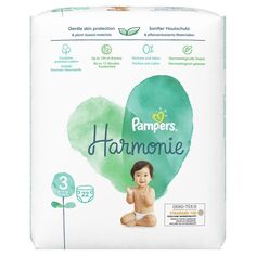 Одноразовые подгузники для детей Pampers Harmonie 3, 22 шт