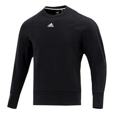 Толстовка Men&apos;s adidas Internal Crew Round Neck Long Sleeves Pullover Black, черный