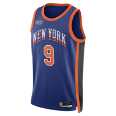 Майка Nike Dri-FIT NBA Swingman Jersey 2023/24 City Edition &apos;New York Knicks RJ Barrett&apos;, синий