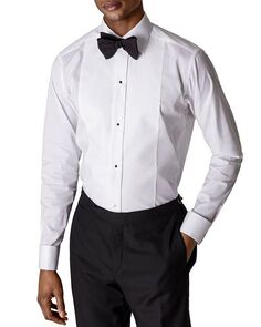 Slim Fit Piqu&amp;;eacute; Формальная рубашка Eton, цвет White