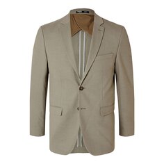 Блейзер Selected Neil Slim Fit, бежевый