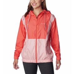 Куртка Columbia Lily Basin Hoodie Rain, оранжевый