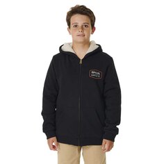 Толстовка Rip Curl Lined Fleece Full Zip, черный