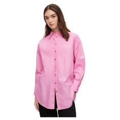 Рубашка с длинным рукавом HUGO Ennia, розовый