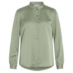 Рубашка с длинным рукавом Vila Ellette, зеленый