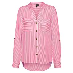 Рубашка с длинным рукавом Vero Moda Bumpy, розовый