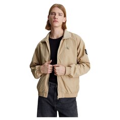 Куртка Calvin Klein Jeans Unpadded Harrington, бежевый