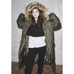 Парка Urban Classics Oversize Coat, зеленый