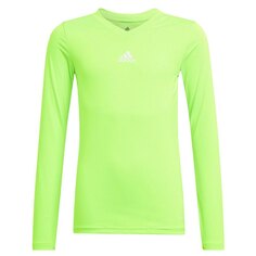 Футболка с длинным рукавом adidas Team Base, зеленый