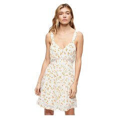 Короткое платье Superdry Lace Trim, желтый