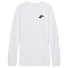 Футболка с длинным рукавом Nike Sportswear, белый