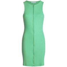 Короткое платье Calvin Klein Jeans Elongated, зеленый