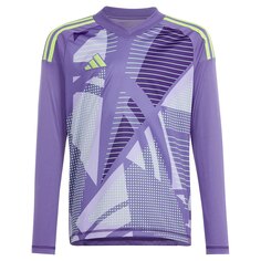 Футболка adidas Tiro24 Long Sleeve Goalkeeper, фиолетовый