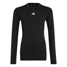 Футболка с длинным рукавом adidas Techfit, черный