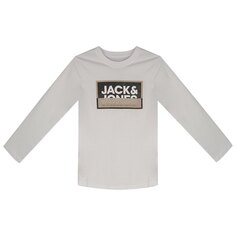 Футболка с длинным рукавом Jack &amp; Jones Logan, белый