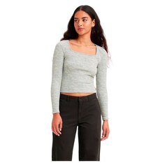 Топ Levi&apos;s Magnolia Long Sleeve, зеленый Levis