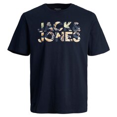 Футболка с коротким рукавом Jack &amp; Jones Ejeff Corp Logo ONeck, синий