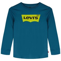 Футболка с длинным рукавом Levi&apos;s Batwing Teen, синий Levis