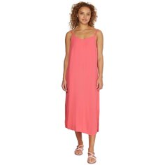 Платье Tommy Jeans DW0DW12858 Midi, розовый