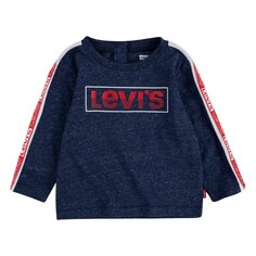 Футболка с длинным рукавом Levi&apos;s Logo Taped Infant, синий Levis