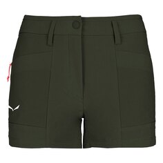 Шорты Salewa Puez Durastretch Cargo, зеленый