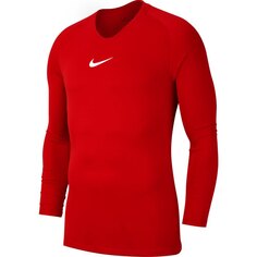 Футболка с длинным рукавом Nike Dri Fit Park First Layer, красный