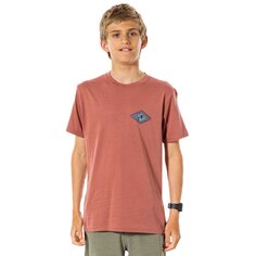 Футболка с коротким рукавом Rip Curl SWC Rubber Soul, красный