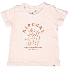 Футболка с коротким рукавом Rip Curl Sand And Sun, бежевый