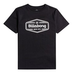 Футболка Billabong Trademark Short Sleeve Crew Neck, черный