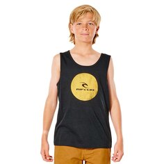 Футболка Rip Curl Corp Icon Sleeveless Crew Neck, черный