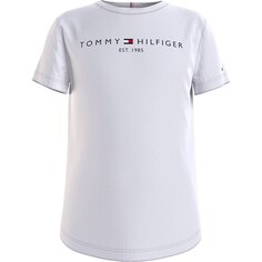 Футболка с коротким рукавом Tommy Hilfiger Essential, белый