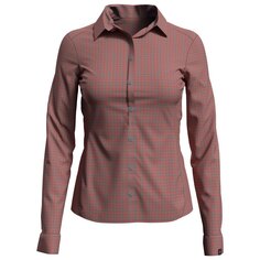 Рубашка с длинным рукавом Odlo Kumano Check, розовый