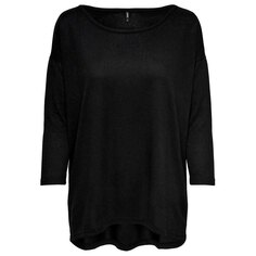 Футболка Only Elcos Solid 3/4 Sleeve, черный