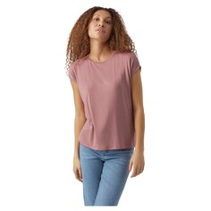 Футболка с коротким рукавом Vero Moda Ava Plain, розовый