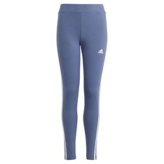 Леггинсы adidas Essentials 3 Stripes, синий