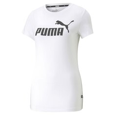 Футболка с коротким рукавом Puma Ess Slim Logo, белый